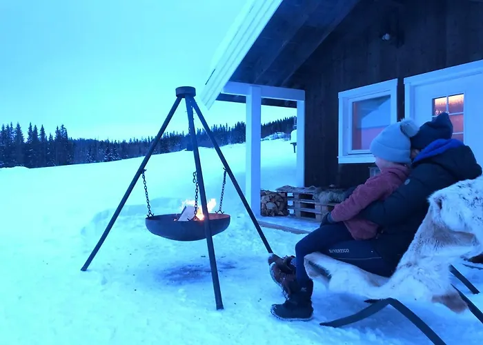 Деревянный коттедж Pa Myhre Gard Skammestein